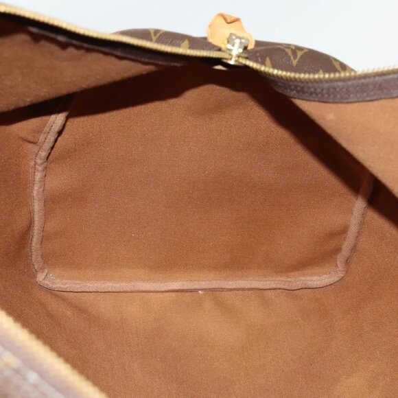 LOUIS VUITTON Monogram Keepall 55 Boston Bag M41424 LV Auth 139639 - Picture 13 of 16